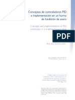 Conceptos de Controladores PID e Implementación en Un Horno de Fundición de Acero - PDF