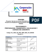 NL - 3000 - CN - PRC - MHP - Nna - HS - 000028 - Preparacion, Trasnporte, Colocacion y Curado de Concreto