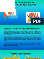 Decreto Ley 1278 - Docente Orientador