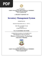 Project Synopsis Inventory Management System | PDF | My Sql | Python ...