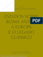 Pereira, M. H. R. Estudos Sobre Roma Antiga A Europa e o Legado Clássico