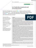 An Integrative Review of Leadership Competencies and Attributes in Advanced Nursing Practice