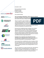 Climate Crisis Select Committee Coalition Letter 