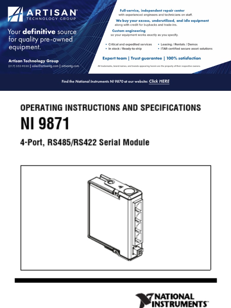 National Instruments NI 9871 Manual 20191111141359 PDF