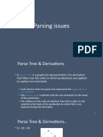Parsing Issues