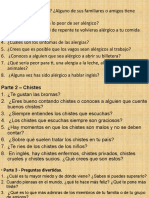 Tema 67 Las Alergías, Los Chistes y Las Preguntas Divertidas.