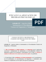 06 - Etica en La Aplicación de Pruebas Psicologicas