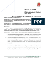 PMC - Decreto 555-98 L Dispõe Sobre A Conceituação e Localização Dos Pavimentos Denominados Subsolo e Térreo