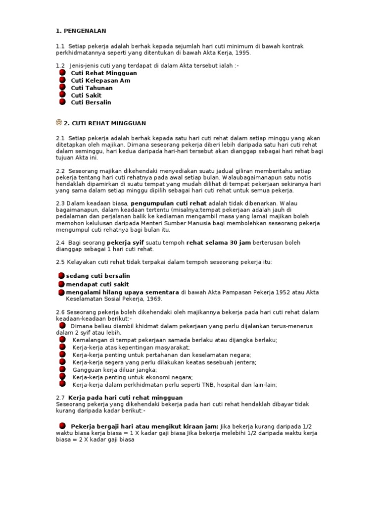 Cuti Pdf