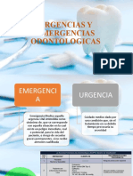 Urgencias y Emergencias Odontologicas