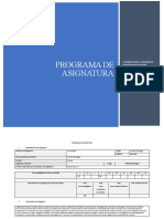 Programa de Asignatura Psicobiología - Gabriel Reyes