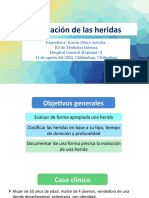 Evaluación de úlcera en pie diabético de 4 años