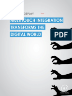 White Paper - Multitouch Integration Transforms The Digital World