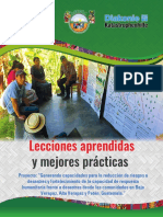 Lecciones Aprendidas y Mejores Practicas Proyecto K GTM 2017 9008