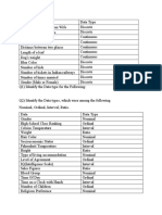 Assignment (1) SOlution