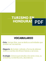 Turismo en Honduras I