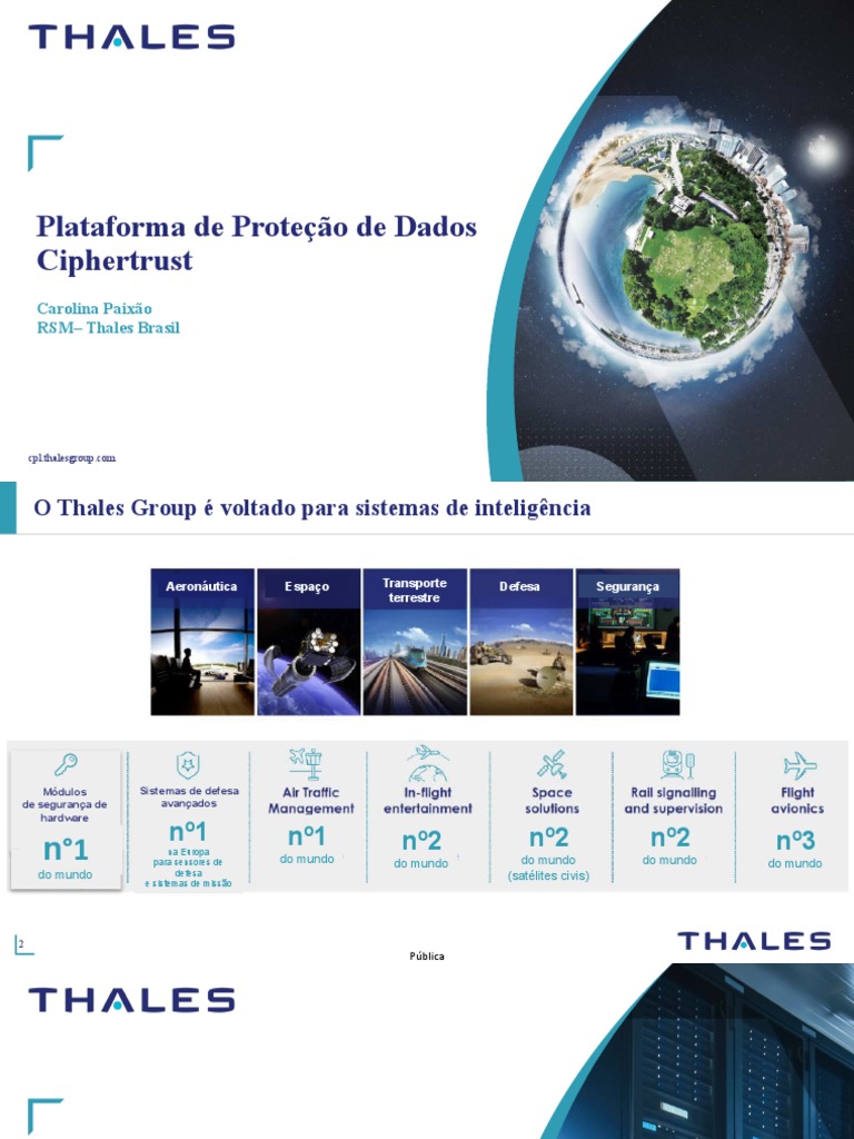 CipherTrust Data Security Platform | PDF | Computação em nuvem ...