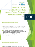 Banco de Dados - Modelos Conceitual, Lógico e Físico