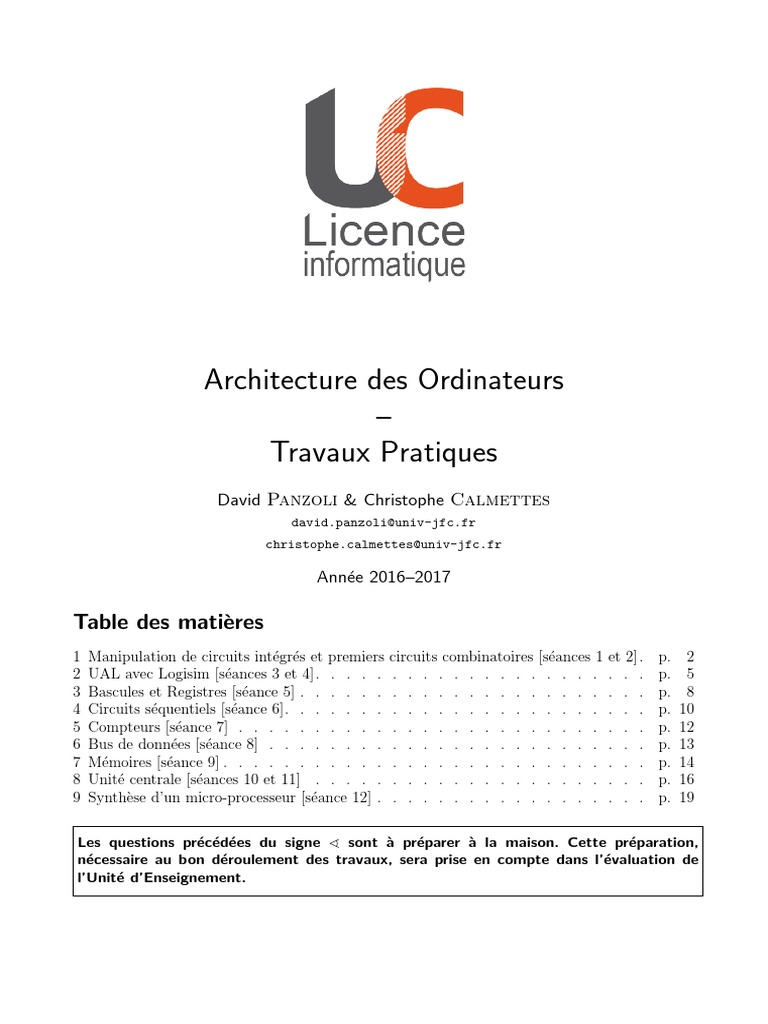 Cahier TP | PDF | Programmation | Programme informatique