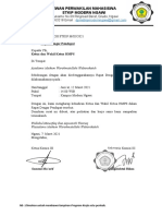 Surat Undangan DPM Stkip Modern Ngawi