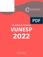 Coletânea de Redações Vunesp 2022