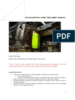 Practical Microalgae biomass production under day/night regimes