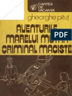 Pitut, Gheorghe - Aventurile Marelui Motan Criminal Maciste