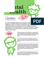 Mental Health Handout Cocoon 2021