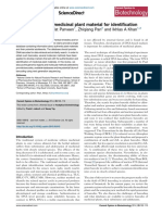 DNA Barcoding of Medicinal Plant Material For Identification