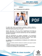 Finalización de la auditoría y seguimiento de acciones