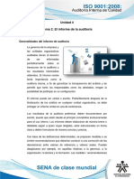 Tema 2. Informe de la auditoria