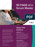 Xebia Academy 50 FAQS of A Scrum Master Ebook