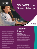 Xebia Academy 50 FAQS of A Scrum Master Ebook