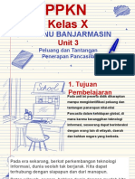 PPKN Kelas X - Unit 3 Peluang Dan Tantangan Penerapan Pancasila