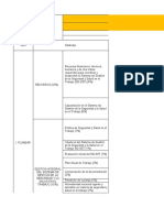 Lista de Chequeo Estandares Minimos 0312 EMPRESA XXXXX