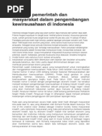 Download an Kewirausahaan Di Bidang Industri Kreatif Dalam Meningkatkan Kualitas Bangsa Indonesia by Zemz Cung Wang SN60521066 doc pdf