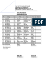 JADWAL UPACARA