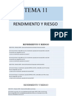 Tema 11 - Rendimiento y Riesgo. 2021.09