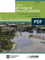 Analisis de Gestion Del Riesgo de Desastres en Colombia