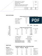 Calculos Cap. 200 TPD