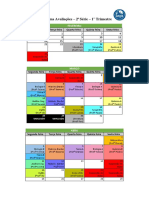 Cronograma Avaliações - 2a Serie