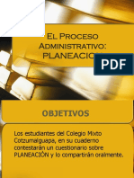10 C Proceso Administrativo Planeacion