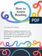 Assesing Reading Slides