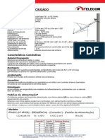 ANTENA FM DIPOLO CRUZADO: CARACTERÍSTICAS E ESPECIFICAÇÕES