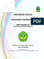 Program Kerja Wakasek Kesiswaan SMP Nugraha 2022-2023