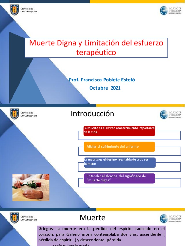 Muerte Digna y Ética en el Proceso Final | PDF | Muerte ...