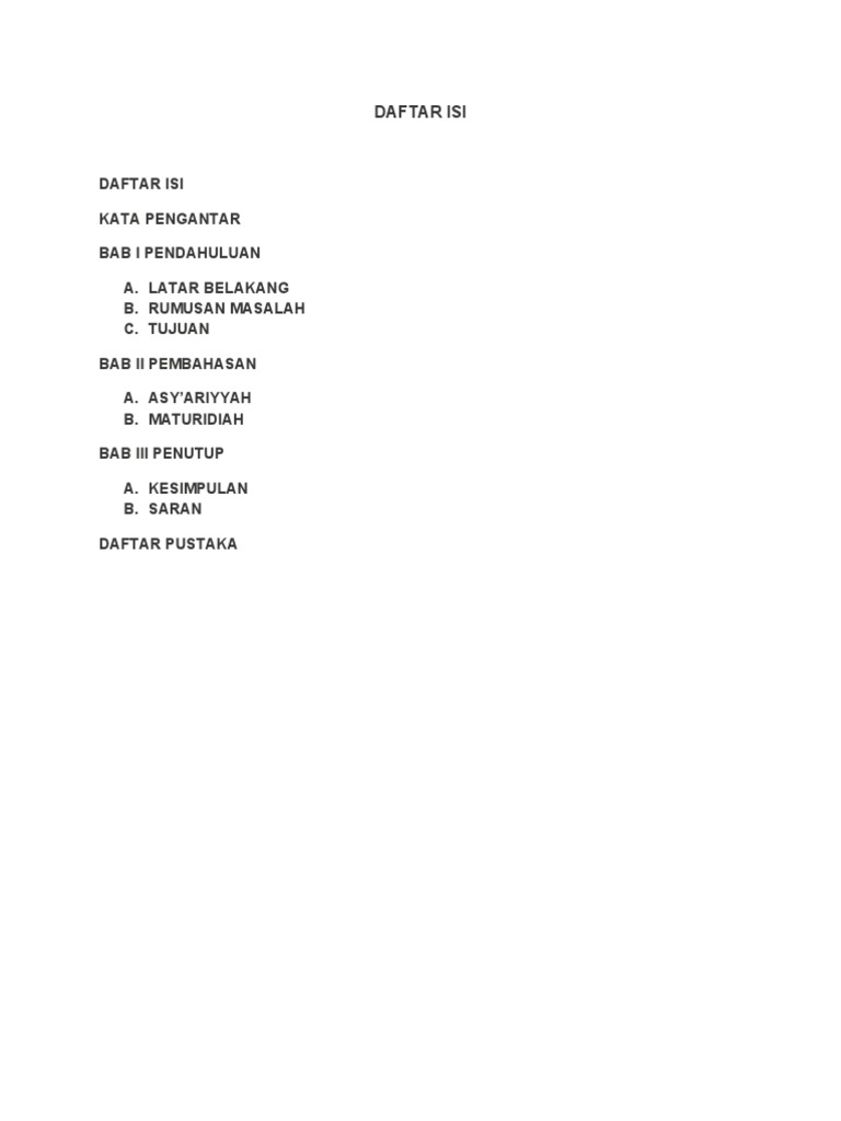 Makalah Ilmu Kalam As'aryah Dan Maturidiah PDF