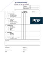 5 - Bulldozer Checklist