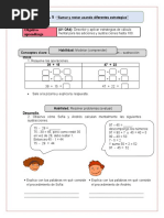 GUIA 8 - "Sumar y Restar Usando Diferentes Estrategias"