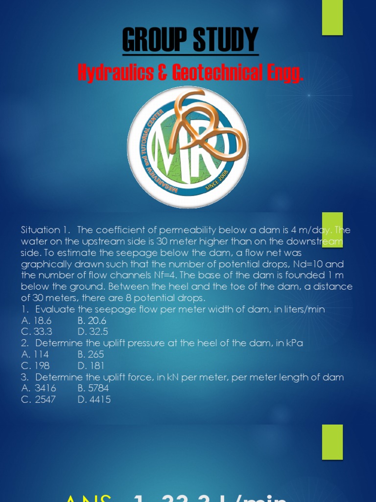 Megareview Group Study 3 Hge Pdf Soil Mechanics Pressure